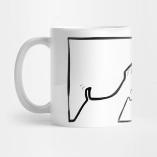 Scottish Terrier and Kitty Mug